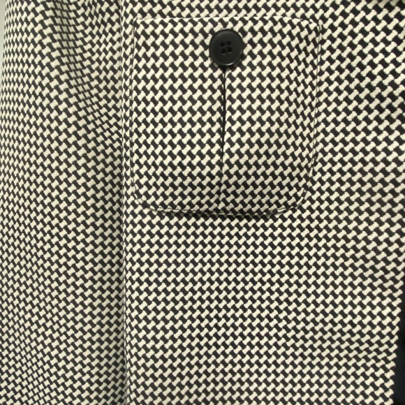 Focus 2000 Black and Off White Women's Suit Jacket size 12 - Picture 4 of 8